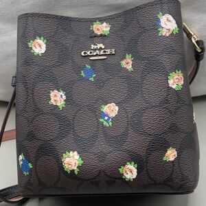 Coach Mini  Floral Crossbody Bag All the Rage Mini Coach H2192-C7270